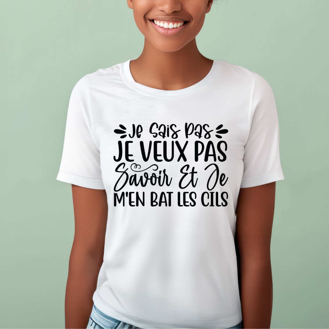 Impression pour des vêtements Adultes