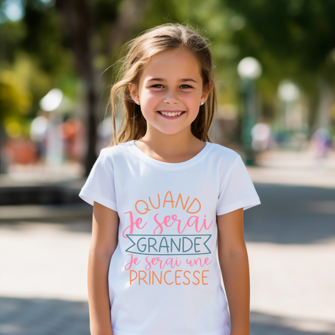 Impression pour des vêtements enfants