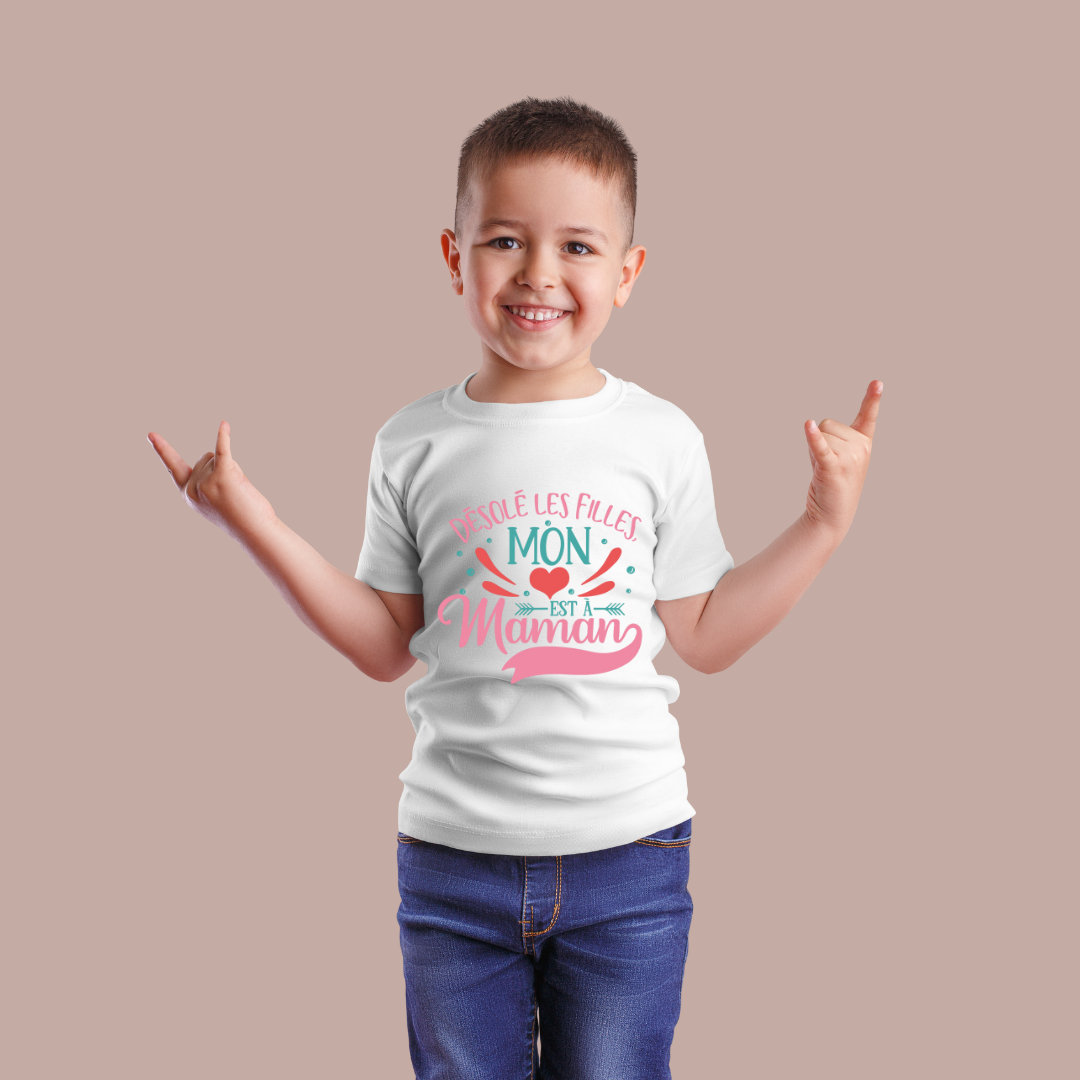 Impression pour des vêtements enfants