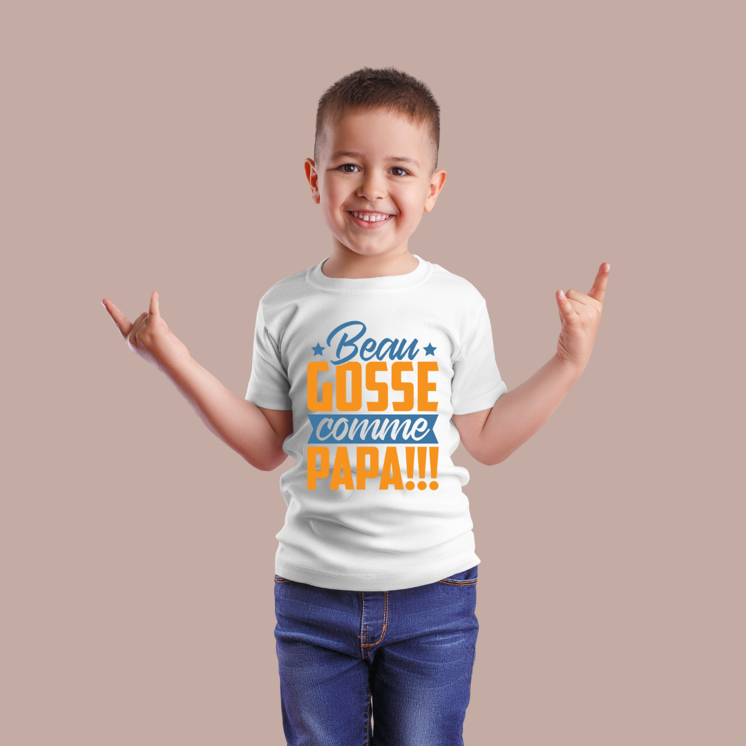 Impression pour des vêtements enfants