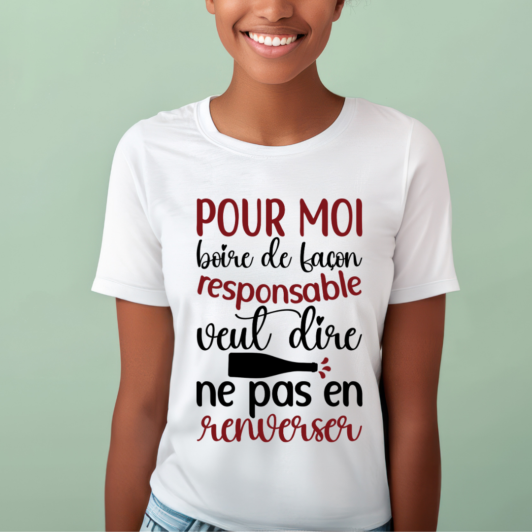 Impression pour des vêtements Adultes