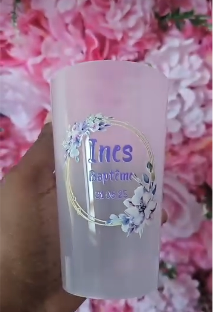 Gobelets 25Cl à personnaliser