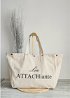 Sac en coton délavé naturel